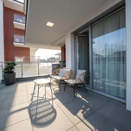 Apartment Z Tarasem Morska 6 50m Do Morza *